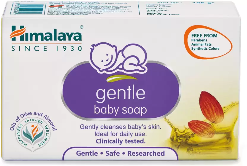 HIMALAYA Gentle Baby Soap  (125 g)