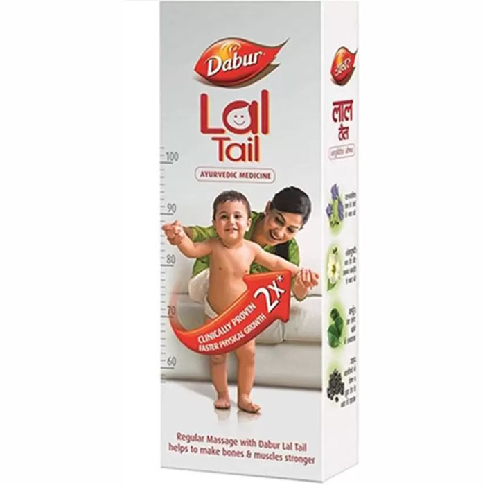 Dabur Lal Tail : Ayurvedic Baby Massage Oil – 100ml